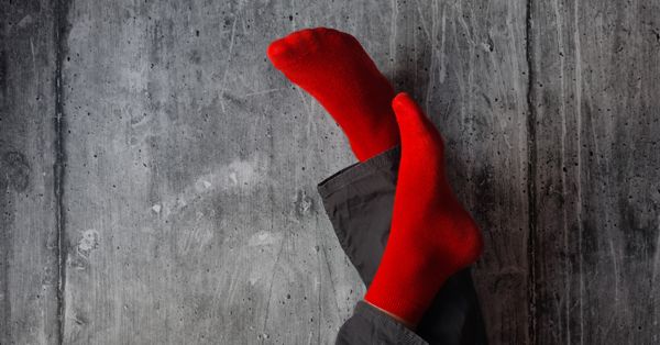 red sock
