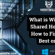 What is Windows Shared Hosting How to Find the Best one