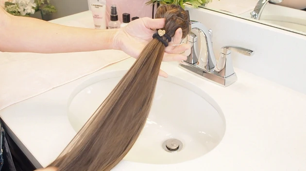 Washing clip-on extensions  