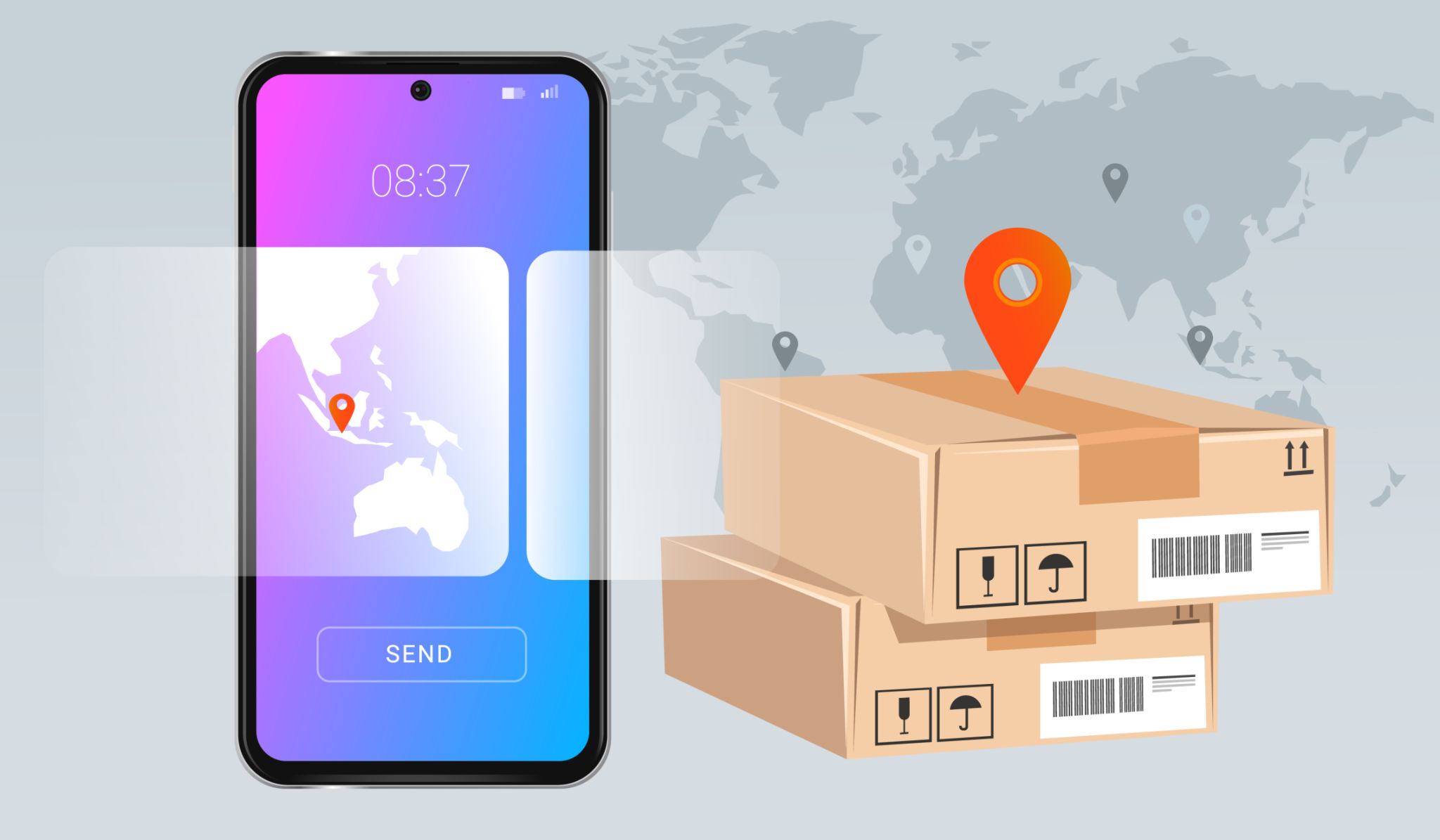 track your shipment anywhere