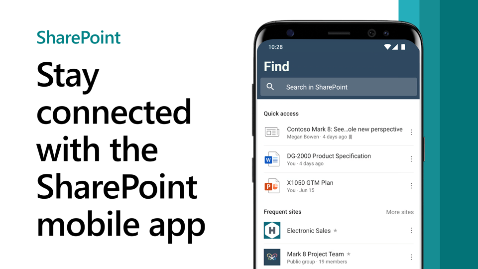 sharepoint mobile app