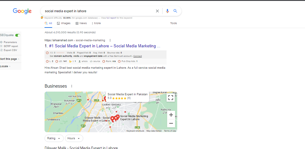 How Long Does It Take For SEO to Rank in Google's First Page - SEO Expert In Lahore