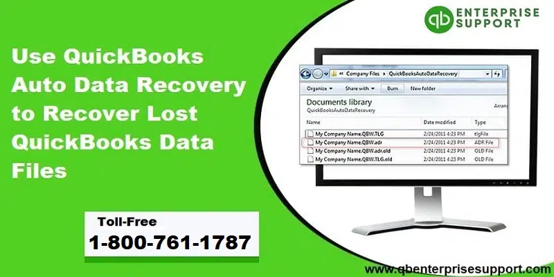 QuickBooks auto data recovery